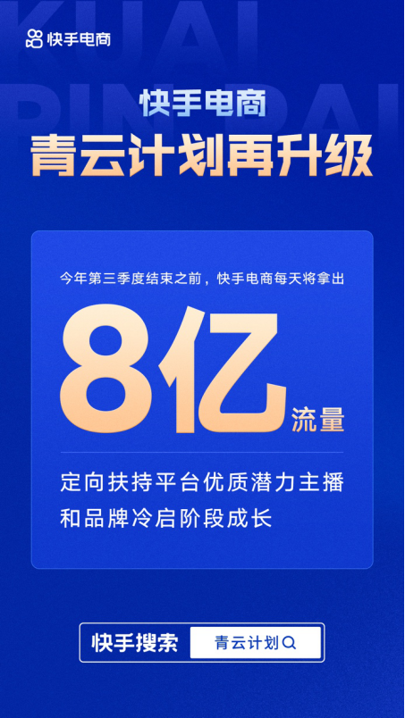 快手電商“青云計(jì)劃”再升級(jí)，每天8億流量助力商家冷啟260.png